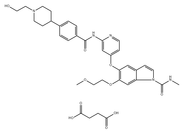 Tasurgratinib (E-7090) succinate 1879965-80-6